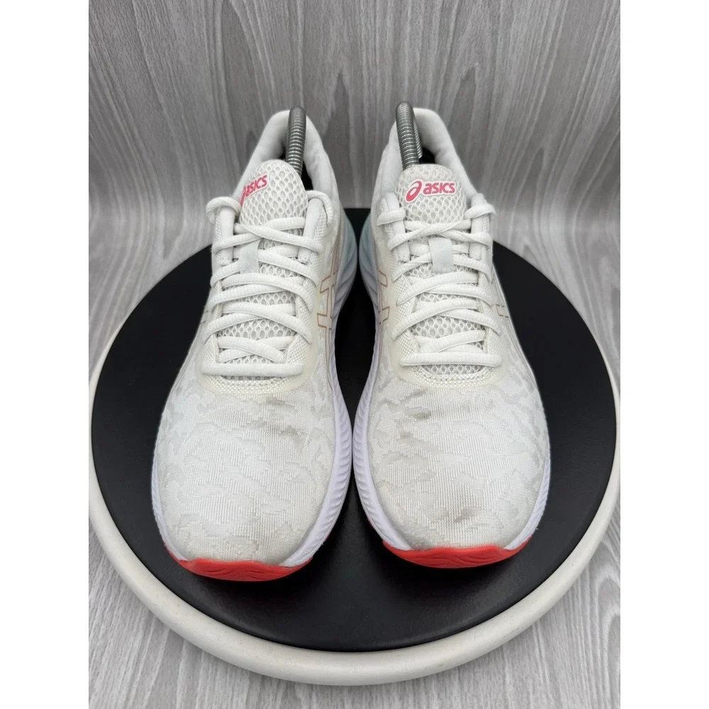 ASICS GEL-EXCITE 8 Twist Womens Size 9 White Running Shoes Sneakers 1012B085
